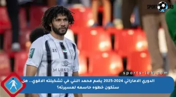 الدوري الإماراتي 2024-2025 يضم محمد النني في تشكيلته الأقوى.. هل ستكون خطوة حاسمة لمسيرته؟